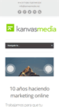 Mobile Screenshot of kanvasmedia.com